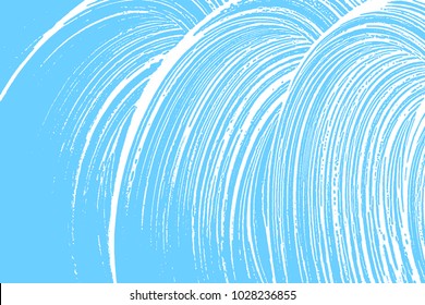 Natural soap texture. Admirable light blue foam trace background. Artistic delicate soap suds. Cleanliness, cleanness, purity concept. Vector illustration.
