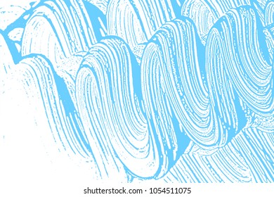 Natural soap texture. Admirable light blue foam trace background. Artistic appealing soap suds. Cleanliness, cleanness, purity concept. Vector illustration.