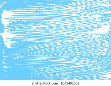 Natural soap texture. Admirable light blue foam trace background. Artistic fascinating soap suds. Cleanliness, cleanness, purity concept. Vector illustration.