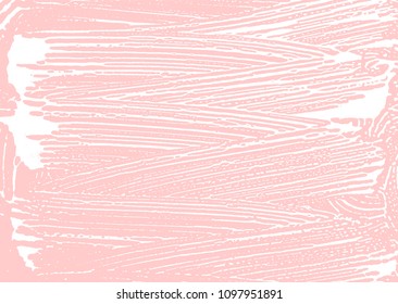 Natural soap texture. Admirable millenial pink foam trace background. Artistic fresh soap suds. Cleanliness, cleanness, purity concept. Vector illustration.