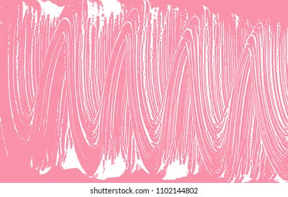 Natural soap texture. Adorable bright pink foam trace background. Artistic charming soap suds. Cleanliness, cleanness, purity concept. Vector illustration.