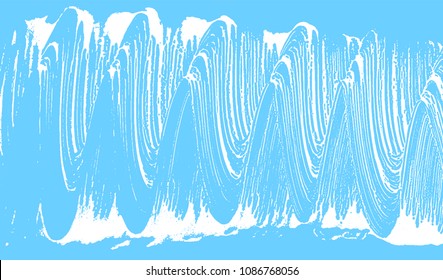 Natural soap texture. Adorable light blue foam trace background. Artistic brilliant soap suds. Cleanliness, cleanness, purity concept. Vector illustration.