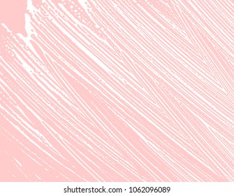 Natural soap texture. Adorable millenial pink foam trace background. Artistic cute soap suds. Cleanliness, cleanness, purity concept. Vector illustration.
