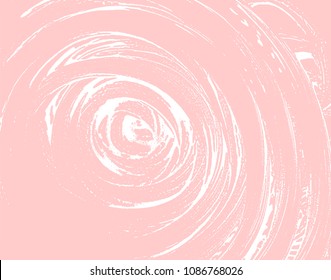 Natural soap texture. Adorable millenial pink foam trace background. Artistic exquisite soap suds. Cleanliness, cleanness, purity concept. Vector illustration.