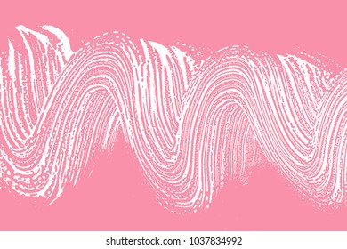 Natural soap texture. Alive bright pink foam trace background. Artistic charming soap suds. Cleanliness, cleanness, purity concept. Vector illustration.