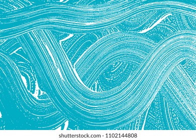 Natural Soap Texture. Alive Green Blue Foam Trace Background. Artistic Breathtaking Soap Suds. Cleanliness, Cleanness, Purity Concept. Vector Illustration.