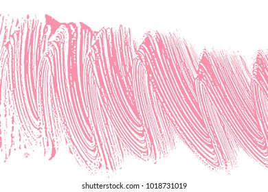 Natural soap texture. Alluring bright pink foam trace background. Artistic glamorous soap suds. Cleanliness, cleanness, purity concept. Vector illustration.