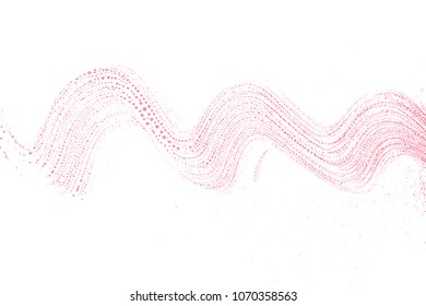 Natural soap texture. Alluring bright pink foam trace background. Artistic grand soap suds. Cleanliness, cleanness, purity concept. Vector illustration.