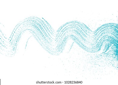 Natural soap texture. Alluring green blue foam trace background. Artistic impressive soap suds. Cleanliness, cleanness, purity concept. Vector illustration.
