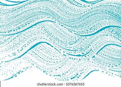 Natural soap texture. Alluring green blue foam trace background. Artistic wonderful soap suds. Cleanliness, cleanness, purity concept. Vector illustration.