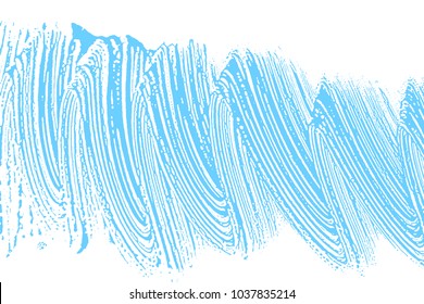 Natural soap texture. Alluring light blue foam trace background. Artistic gorgeous soap suds. Cleanliness, cleanness, purity concept. Vector illustration.