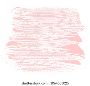 Natural soap texture. Alluring millenial pink foam trace background. Artistic precious soap suds. Cleanliness, cleanness, purity concept. Vector illustration.