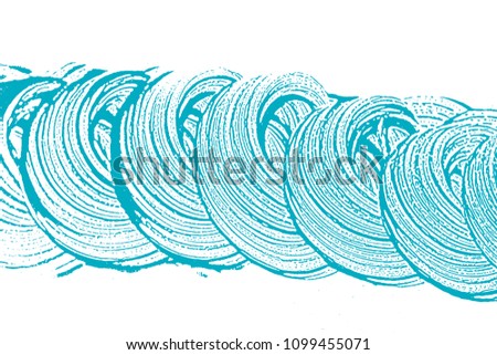 Natural soap texture. Amazing green blue foam trace background. Artistic magnetic soap suds. Cleanliness, cleanness, purity concept. Vector illustration.