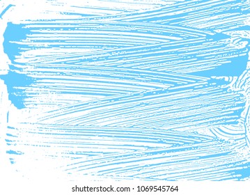 Natural soap texture. Amusing light blue foam trace background. Artistic magnificent soap suds. Cleanliness, cleanness, purity concept. Vector illustration.