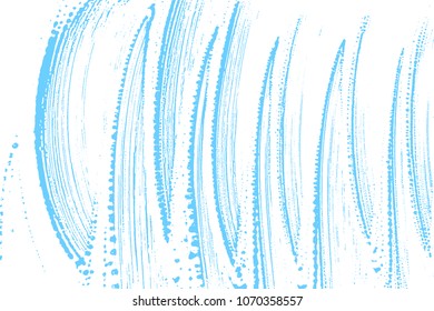 Natural soap texture. Amusing light blue foam trace background. Artistic outstanding soap suds. Cleanliness, cleanness, purity concept. Vector illustration.