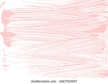 Natural soap texture. Amusing millenial pink foam trace background. Artistic majestic soap suds. Cleanliness, cleanness, purity concept. Vector illustration.