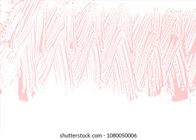 Natural soap texture. Amusing millenial pink foam trace background. Artistic popular soap suds. Cleanliness, cleanness, purity concept. Vector illustration.