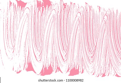 Natural soap texture. Appealing bright pink foam trace background. Artistic extra soap suds. Cleanliness, cleanness, purity concept. Vector illustration.