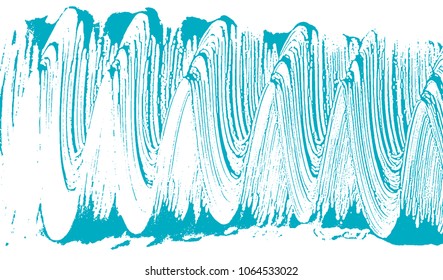 Natural soap texture. Appealing green blue foam trace background. Artistic exceptional soap suds. Cleanliness, cleanness, purity concept. Vector illustration.