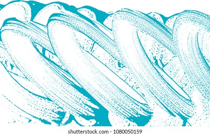Natural soap texture. Appealing green blue foam trace background. Artistic breathtaking soap suds. Cleanliness, cleanness, purity concept. Vector illustration.