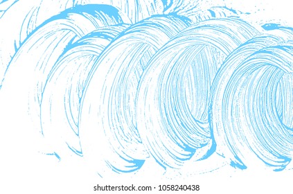Natural soap texture. Appealing light blue foam trace background. Artistic flawless soap suds. Cleanliness, cleanness, purity concept. Vector illustration.