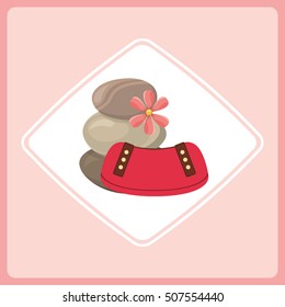 natural spa center icons vector illustration design