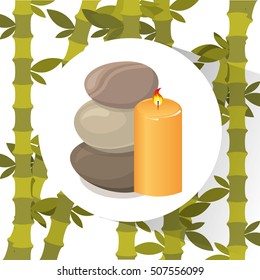 natural spa center icons vector illustration design