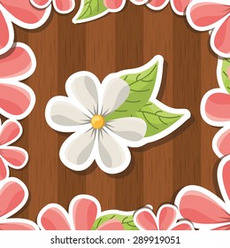 natural spa design, vector illustration eps10 graphic 