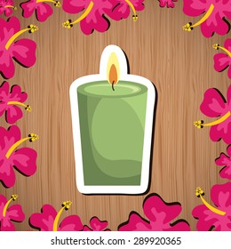 natural spa design, vector illustration eps10 graphic 