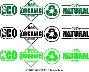 Natural, stamp