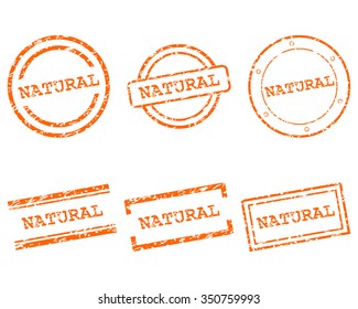 Natural stamps