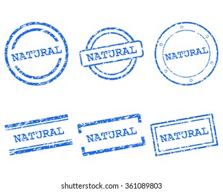 Natural stamps