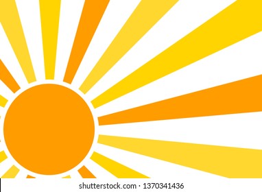 Natural Sunny  Background Vector Illustration EPS10