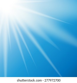 Natural Sunny  Background Vector Illustration EPS10.