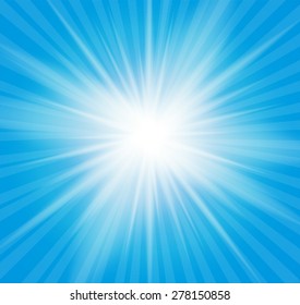 Natural Sunny  Background Vector Illustration EPS10