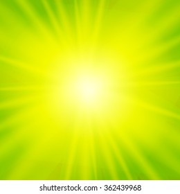 Natural Sunny  Background Vector Illustration EPS10