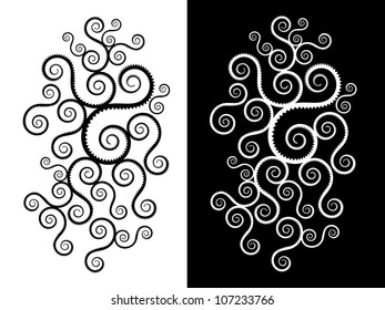 natural swirly texture design