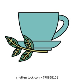 Natural tea cup