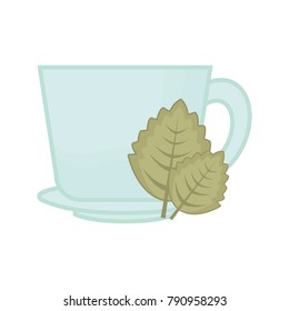 Natural tea cup