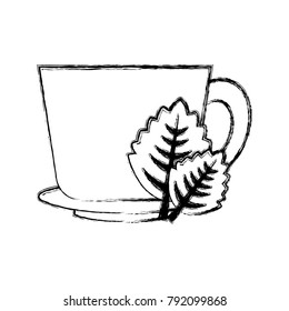 Natural tea cup