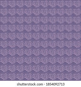 Diseño de patrones de temática natural con imágenes de hojas y hermosos adornos en colores coincidentes