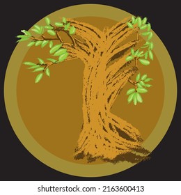 natural for tree in the earth