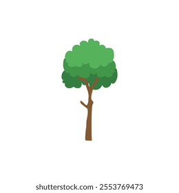 Natural tree illustration design vector