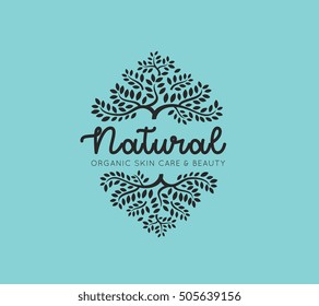 Natural tree logo