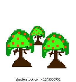 
Natural tree pixel