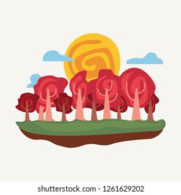 natural trees sky nature landscape