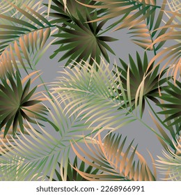 Natural tropical flower as seamless fashion print. Suit for illustration, wallpaper, fabric print.