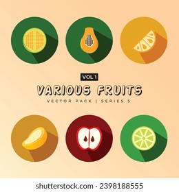 Archivo vectorial de pasos editable e imprimible de garabatos de frutas tropicales naturales