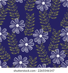 Natural tropical jungle as fashion print. Suit for illustration, wallpaper, fabric print.
