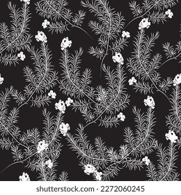 Natural tropical leaf as seamless fashion print. Suit for illustration, wallpaper, fabric print.